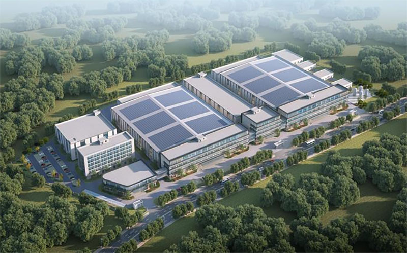 云和首條晶圓產(chǎn)線主廠房封頂，百億級“芯”引擎全面加速！