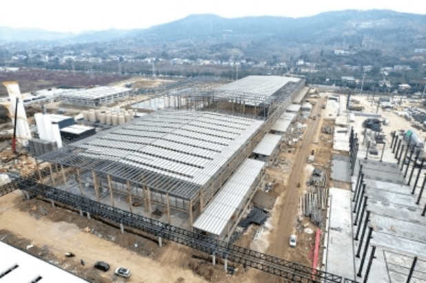 全國最大磷酸鐵鋰單體廠房在綿陽建成 全國最大磷酸鐵鋰單體廠房在綿陽建成